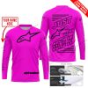 PREMIUM JUST FCKN GONNA SEND IT – CUSTOM NAME – ALPINESTARS - PINK - JERSEY