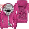 PREMIUM JUST FCKN GONNA SEND IT – CUSTOM NAME – ALPINESTARS - PINK 1 - FLEECE ZIP HOODIE