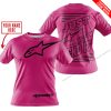 PREMIUM JUST FCKN GONNA SEND IT – CUSTOM NAME – ALPINESTARS - PINK 1 - T-SHIRT