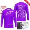 PREMIUM JUST FCKN GONNA SEND IT – CUSTOM NAME – ALPINESTARS - PURPLE - JERSEY