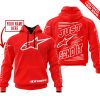 PREMIUM JUST FCKN GONNA SEND IT – CUSTOM NAME – ALPINESTARS - RED
