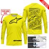PREMIUM JUST FCKN GONNA SEND IT – CUSTOM NAME – ALPINESTARS - YELLOW - JERSEY