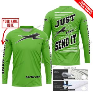 PREMIUM JUST FCKN GONNA SEND IT – CUSTOM NAME – ARCTIC-CAT V1 - JERSEY
