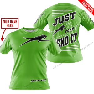 PREMIUM JUST FCKN GONNA SEND IT – CUSTOM NAME – ARCTIC-CAT V1 - T-SHIRT