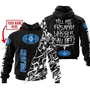 TILL THE FUCKIN FREAKIN TRAINING WHEEL FALL OFF - LIMITED EDITION - CUSTOM NAME - POLARIS - BLACK