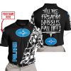 TILL THE FUCKIN FREAKIN TRAINING WHEEL FALL OFF - LIMITED EDITION - CUSTOM NAME - POLARIS - BLACK - POLO SHIRT