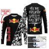 TILL THE FUCKIN FREAKIN TRAINING WHEEL FALL OFF - LIMITED EDITION - CUSTOM NAME - REDBULL - BLACK - JERSEY