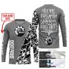 TILL THE FUCKIN FREAKIN TRAINING WHEEL FALL OFF - LIMITED EDITION - CUSTOM NAME - SEA DOO - GREY - JERSEY