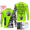 TILL THE FUCKIN FREAKIN TRAINING WHEEL FALL OFF - LIMITED EDITION - CUSTOM NAME - SEA DOO - NEON - JERSEY