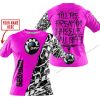 TILL THE FUCKIN FREAKIN TRAINING WHEEL FALL OFF - LIMITED EDITION - CUSTOM NAME - SEA DOO - PINK - T-SHIRT