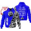 TILL THE FUCKIN FREAKIN TRAINING WHEEL FALL OFF - LIMITED EDITION - CUSTOM NAME - SKI DOO - BLUE