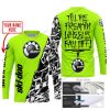 TILL THE FUCKIN FREAKIN TRAINING WHEEL FALL OFF - LIMITED EDITION - CUSTOM NAME - SKI DOO - NEON - JERSEY