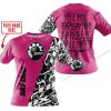TILL THE FUCKIN FREAKIN TRAINING WHEEL FALL OFF - LIMITED EDITION - CUSTOM NAME - SKI DOO - PINK 1 - T-SHIRT