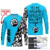 TILL THE FUCKIN FREAKIN TRAINING WHEEL FALL OFF - LIMITED EDITION - CUSTOM NAME - SKI DOO - SKY BLUE - JERSEY