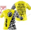 TILL THE FUCKIN FREAKIN TRAINING WHEEL FALL OFF - LIMITED EDITION - CUSTOM NAME - SKI DOO - YELLOW - T-SHIRT