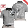 PREMIUM JUST FCKN GONNA SEND IT – CUSTOM NAME – CAN AM - GREY - POLO SHIRT