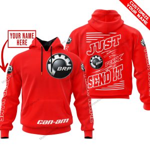 PREMIUM JUST FCKN GONNA SEND IT – CUSTOM NAME – CAN AM - RED