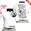 PREMIUM JUST FCKN GONNA SEND IT – CUSTOM NAME – CAN AM - WHITE - POLO SHIRT