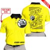 PREMIUM JUST FCKN GONNA SEND IT – CUSTOM NAME – CAN AM - YELLOW - POLO SHIRT