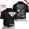 PREMIUM JUST FCKN GONNA SEND IT – CUSTOM NAME – FXR - BLACK V1 - POLO SHIRT