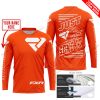 PREMIUM JUST FCKN GONNA SEND IT – CUSTOM NAME – FXR - ORANGE - JERSEY