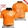 PREMIUM JUST FCKN GONNA SEND IT – CUSTOM NAME – HARLEY DAVIDSON - ORANGE - POLO SHIRT