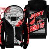 PREMIUM JUST FCKN GONNA SEND IT – CUSTOM NAME – HONDA - BLACK - FLEECE ZIP HOODIE