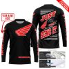 PREMIUM JUST FCKN GONNA SEND IT – CUSTOM NAME – HONDA - BLACK - JERSEY