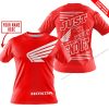 PREMIUM JUST FCKN GONNA SEND IT – CUSTOM NAME – HONDA - RED - T-SHIRT