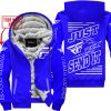 PREMIUM JUST FCKN GONNA SEND IT – CUSTOM NAME – FLY RACING - BLUE - FLEECE ZIP HOODIE