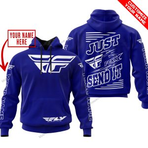 PREMIUM JUST FCKN GONNA SEND IT – CUSTOM NAME – FLY RACING - NAVY