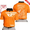 PREMIUM JUST FCKN GONNA SEND IT – CUSTOM NAME – FLY RACING - ORANGE - POLO