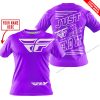 PREMIUM JUST FCKN GONNA SEND IT – CUSTOM NAME – FLY RACING - PURPLE - T-SHIRT