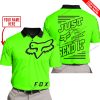 PREMIUM JUST FCKN GONNA SEND IT – CUSTOM NAME – FOX RACING - GREEN - POLO SHIRT