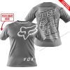 PREMIUM JUST FCKN GONNA SEND IT – CUSTOM NAME – FOX RACING - GREY - T-SHIRT