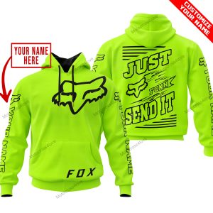 PREMIUM JUST FCKN GONNA SEND IT – CUSTOM NAME – FOX RACING - NEON