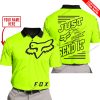 PREMIUM JUST FCKN GONNA SEND IT – CUSTOM NAME – FOX RACING - NEON - POLO SHIRT