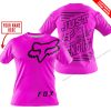 PREMIUM JUST FCKN GONNA SEND IT – CUSTOM NAME – FOX RACING - PINK - T-SHIRT