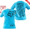 PREMIUM JUST FCKN GONNA SEND IT – CUSTOM NAME – FOX RACING - SKY BLUE - T-SHIRT