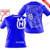 PREMIUM JUST FCKN GONNA SEND IT – CUSTOM NAME – HUSQVARNA - BLUE - T-SHIRT