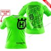 PREMIUM JUST FCKN GONNA SEND IT – CUSTOM NAME – HUSQVARNA - GREEN - T-SHIRT