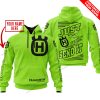 PREMIUM JUST FCKN GONNA SEND IT – CUSTOM NAME – HUSQVARNA - GREEN 1