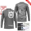 PREMIUM JUST FCKN GONNA SEND IT – CUSTOM NAME – HUSQVARNA - GREY - JERSEY