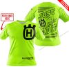 PREMIUM JUST FCKN GONNA SEND IT – CUSTOM NAME – HUSQVARNA - NEON - T-SHIRT
