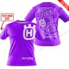 PREMIUM JUST FCKN GONNA SEND IT – CUSTOM NAME – HUSQVARNA - PURPLE - T-SHIRT