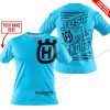 PREMIUM JUST FCKN GONNA SEND IT – CUSTOM NAME – HUSQVARNA - SKY BLUE - T-SHIRT