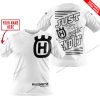 PREMIUM JUST FCKN GONNA SEND IT – CUSTOM NAME – HUSQVARNA - WHITE - T-SHIRT