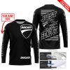 PREMIUM JUST FCKN GONNA SEND IT – CUSTOM NAME – DUCATI - BLACK - JERSEY
