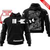 PREMIUM JUST FCKN GONNA SEND IT – CUSTOM NAME – KAWASAKI - BLACK