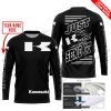 PREMIUM JUST FCKN GONNA SEND IT – CUSTOM NAME – KAWASAKI - BLACK - JERSEY
